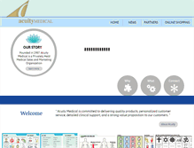 Tablet Screenshot of acuitymedical.com